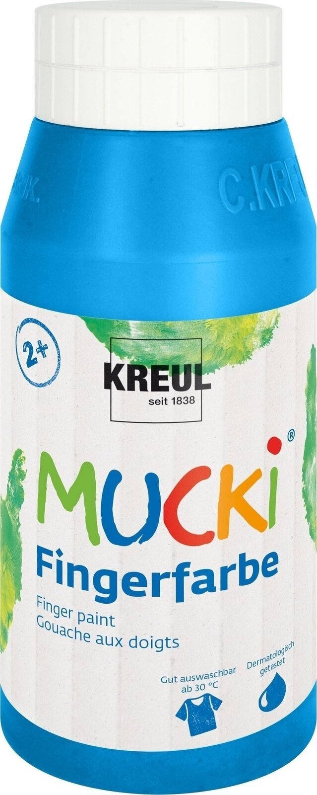 Vingerverf Kreul 23208 Vingerverf Blue 750 ml 1 stuk