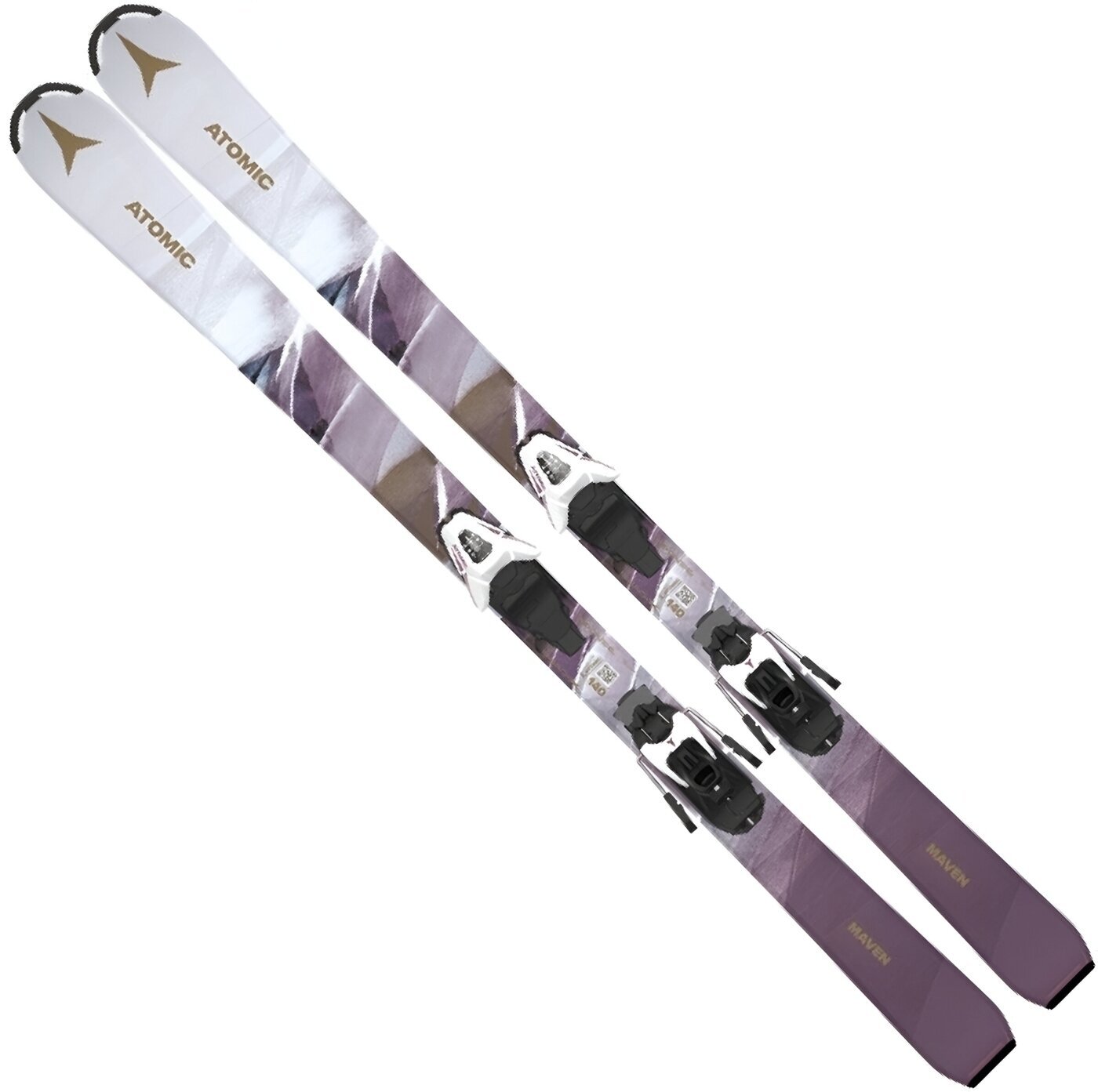 Πέδιλα Σκι Atomic Maven Girl 130-150 + C 5 GW Ski Set 140 cm Πέδιλα Σκι