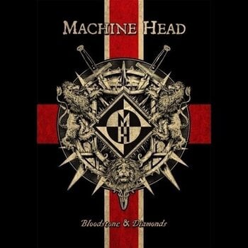 Vinyl Record Machine Head - Bloodstone & Diamonds (Clear Black Red Gold Splatter Coloured) (Anniversary Edition) (2LP) - 1