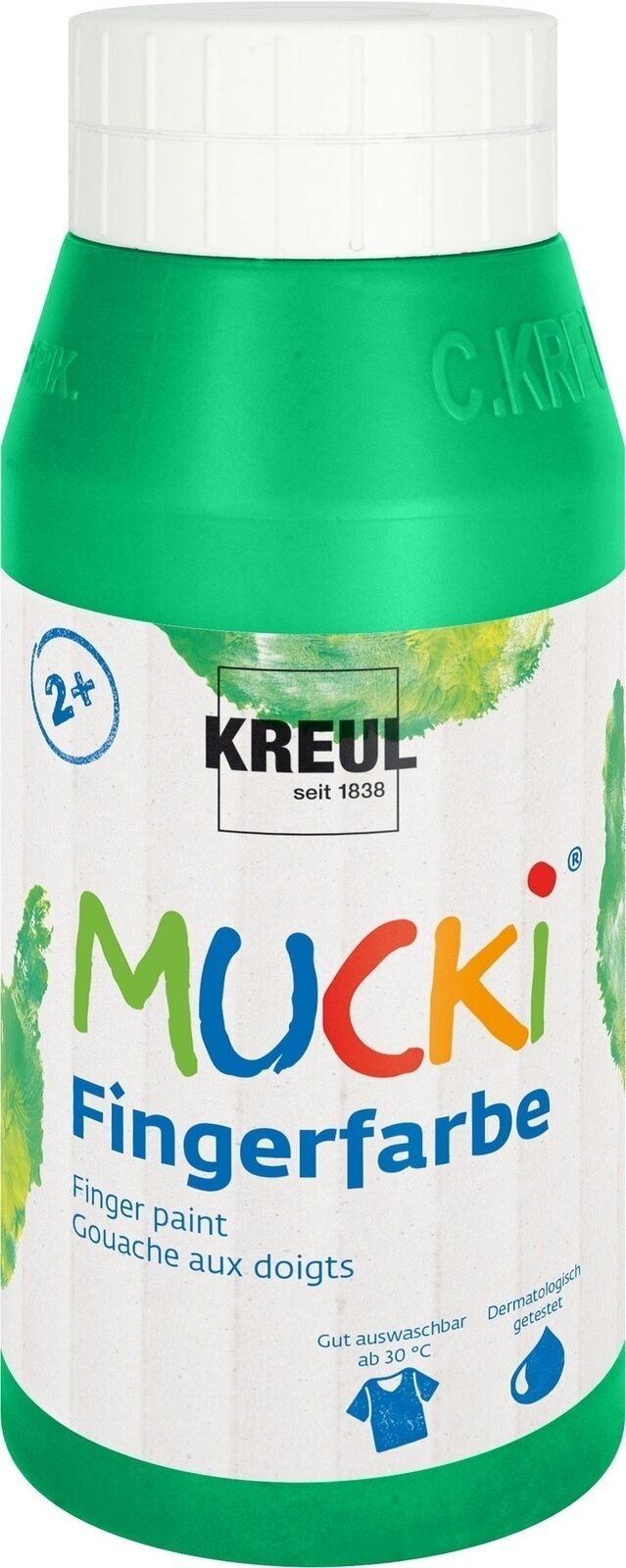 Couleur des doigts Kreul 23210 Peinture au doigt Green 750 ml 1 pc