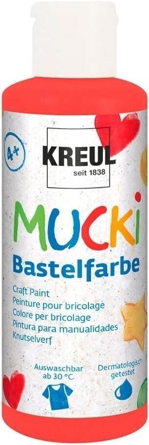 Färg Kreul 24105 Universell färg Red 80 ml 1 st