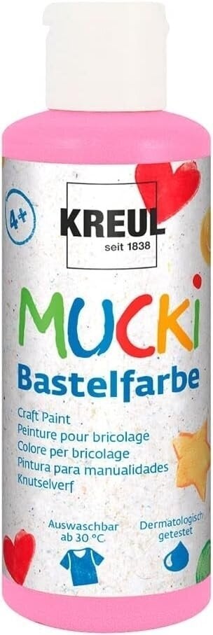 Färg Kreul 24107 Universell färg Rose 80 ml 1 st