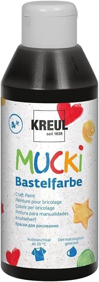 Farve Kreul 24214 Universal farve Black 250 ml 1 stk.