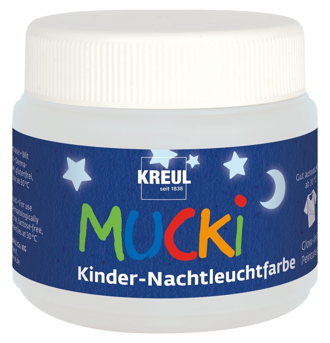 Fingerfarbe Kreul 24500 Fingerfarbe Glow In The Dark 150 ml 1 Stck