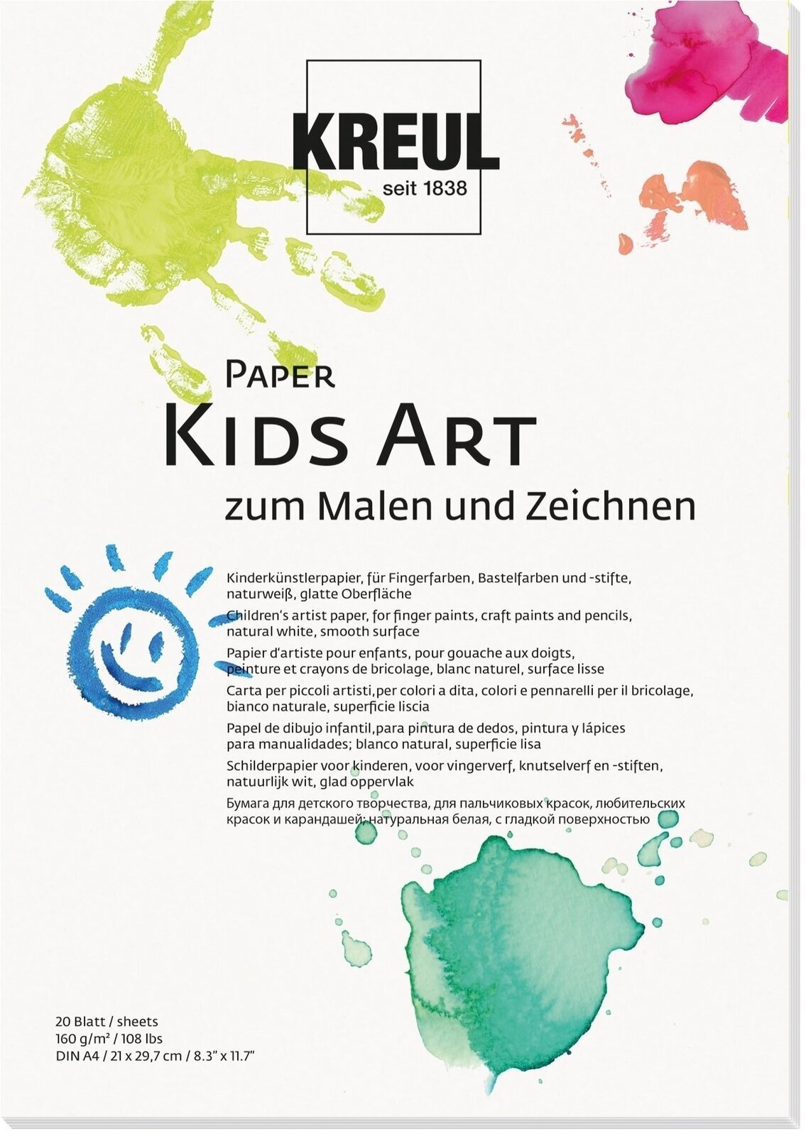 Skizzenbuch Kreul Kids Art Skizzenbuch A4 160 g