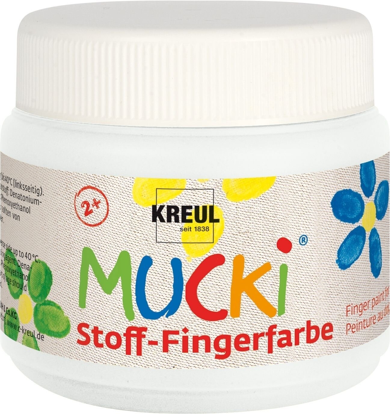 Fingerfarbe Kreul 28101 Fingerfarbe White 150 ml 1 Stck