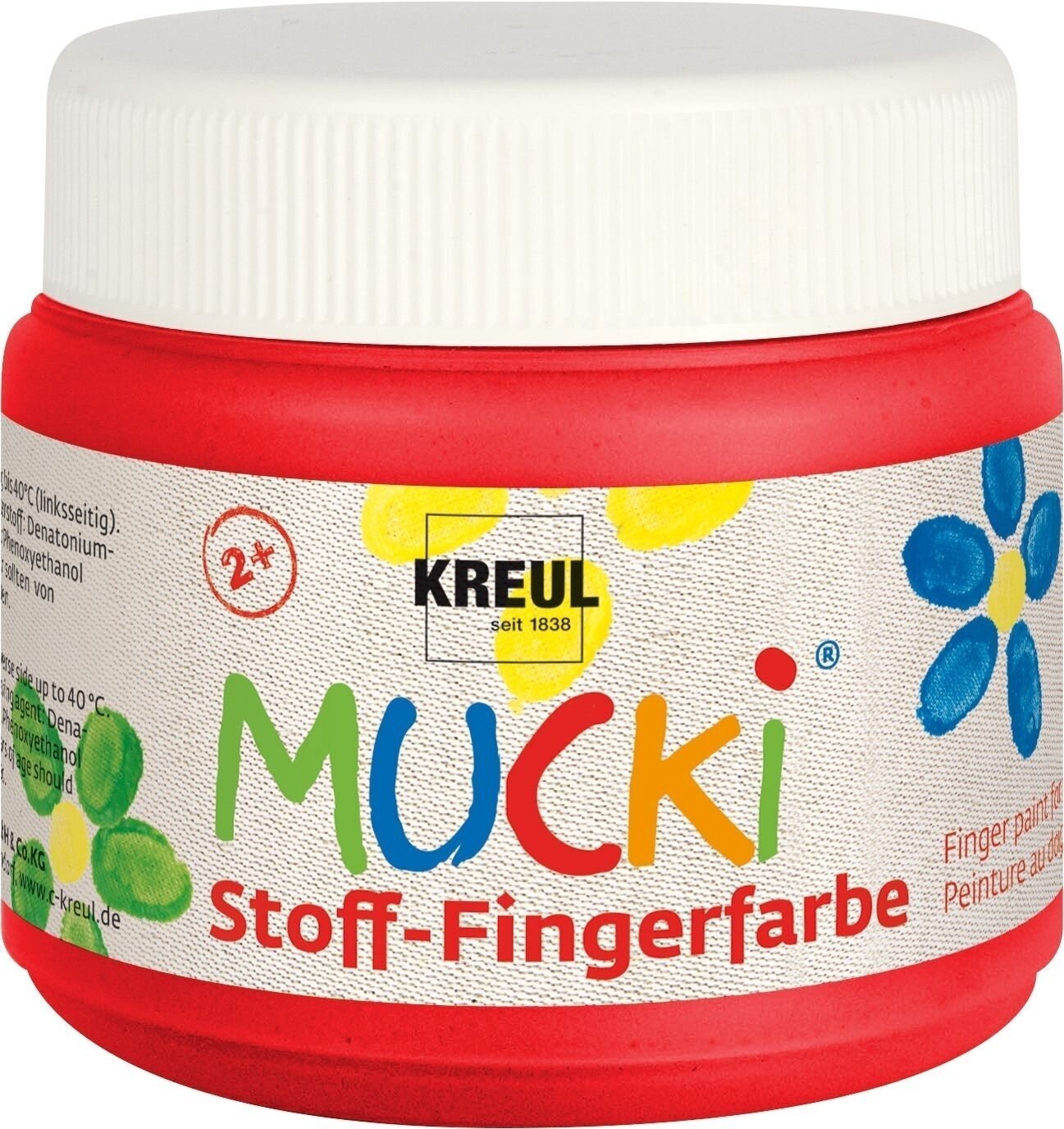 Finger Paint Kreul 28103 Finger Paint Red 150 ml 1 pc