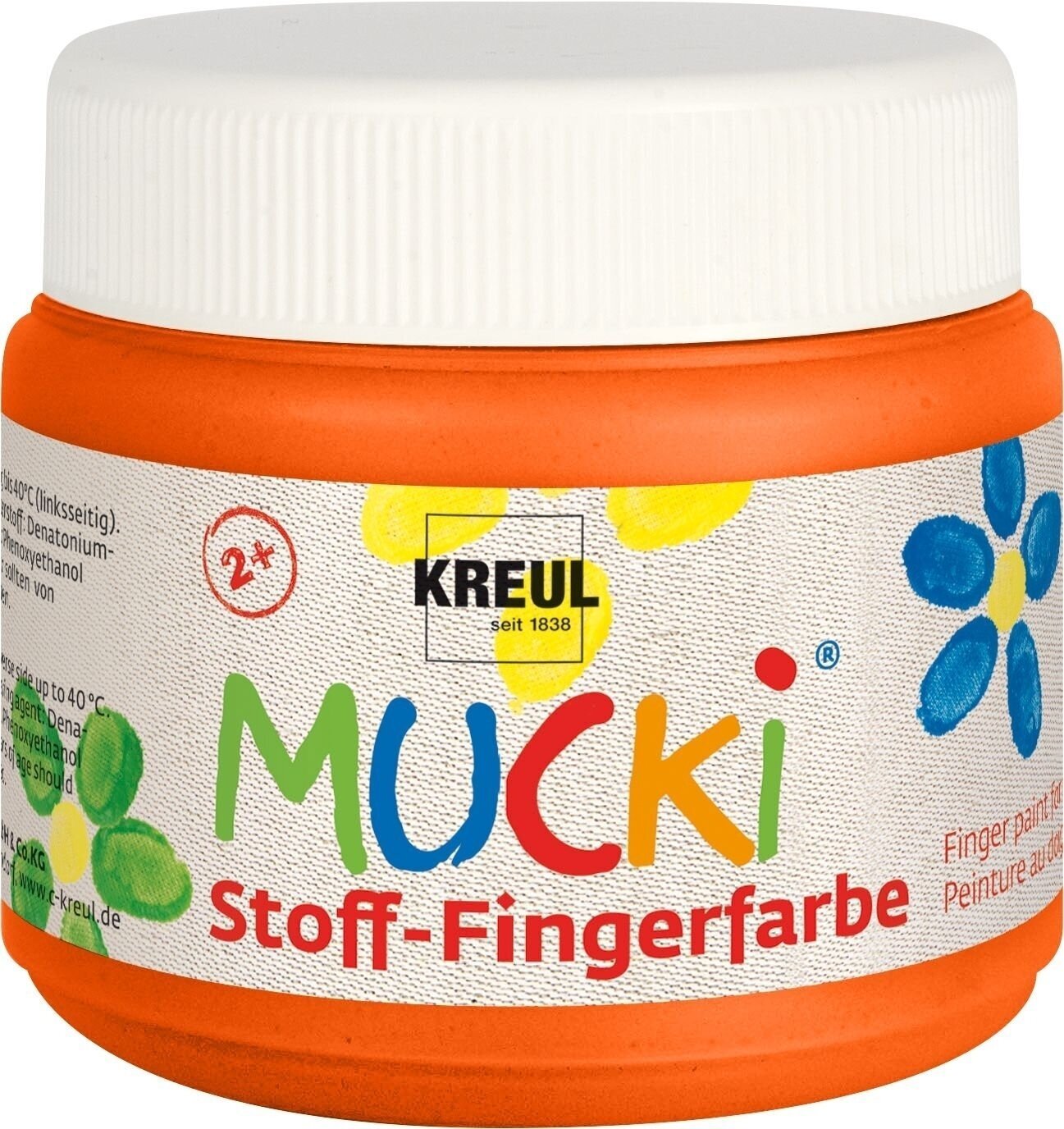 Fingerfarbe Kreul 28107 Fingerfarbe Orange 150 ml 1 Stck