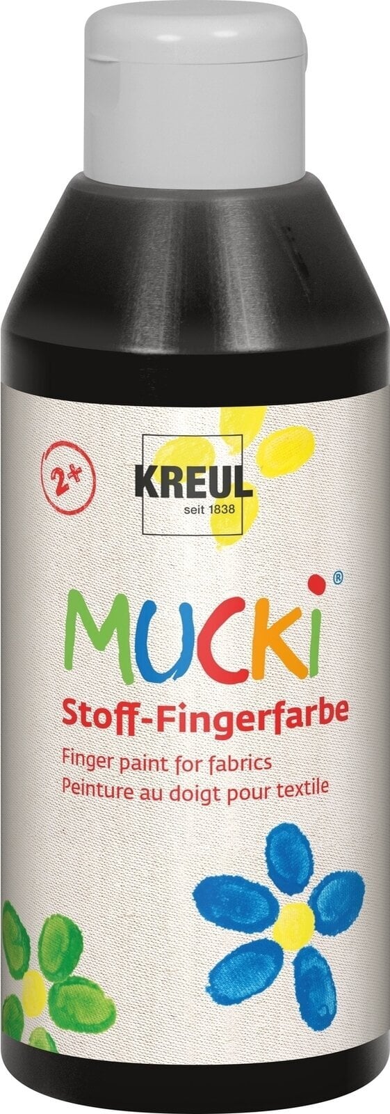 Fingerfarbe Kreul 28406 Fingerfarbe Black 250 ml 1 Stck