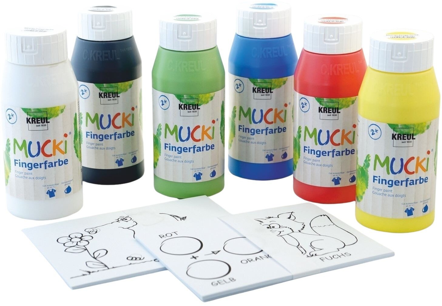 Finger Paint Kreul Powerpack Set of Finger Paints