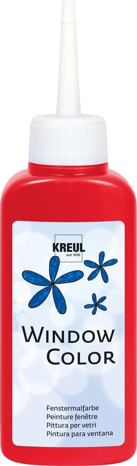 Peinture pour verre Kreul 42713 Peinture sur verre Cherry Red 80 ml 1 pc