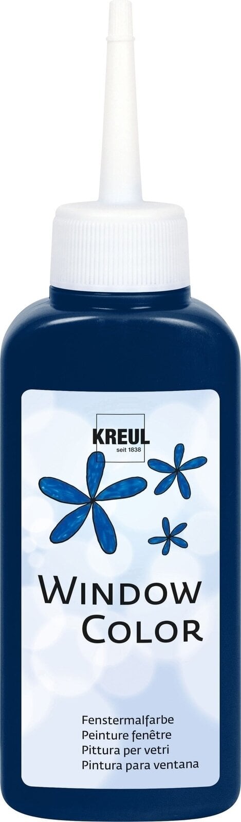 Glasverf Kreul 42717 Glas verf Night Blue 80 ml 1 stuk