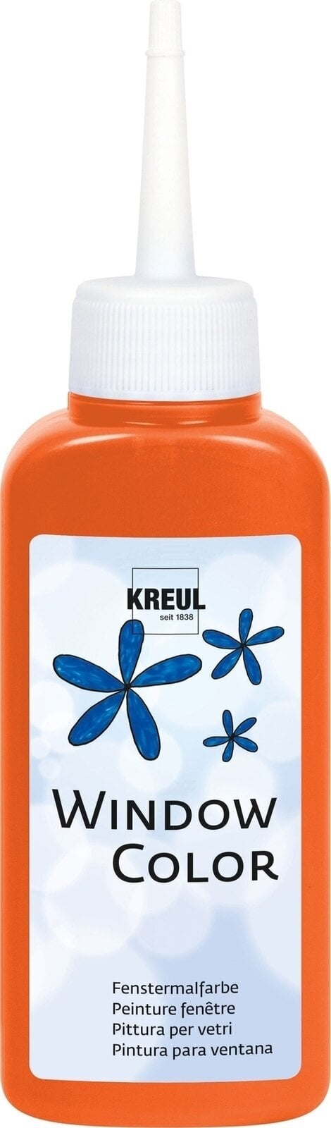 Pintura de vidrio Kreul 42731 Glass Paint Orange 80 ml 1 pieza