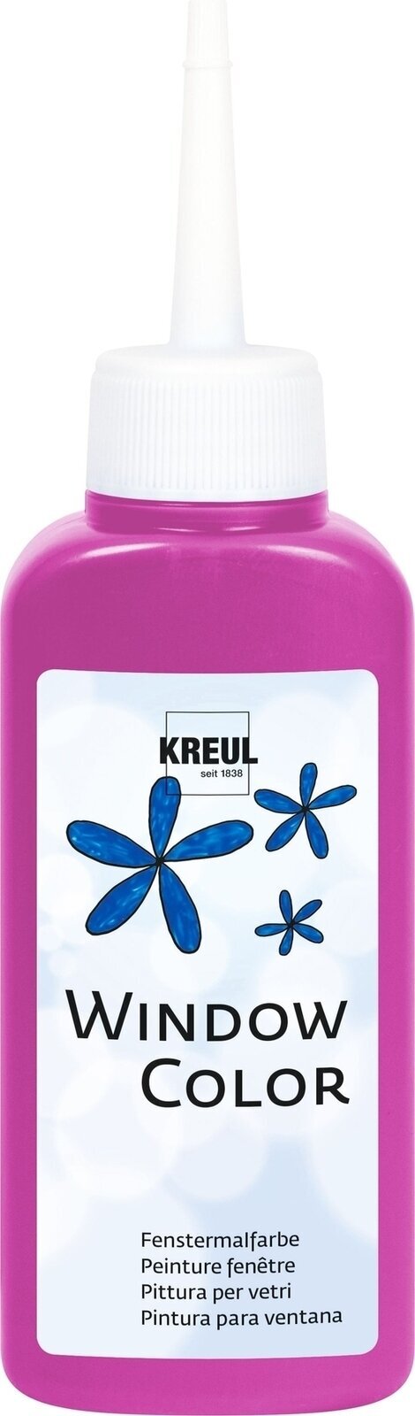 Üvegfestékek Kreul 42736 Üvegfesték Pink 80 ml 1 db