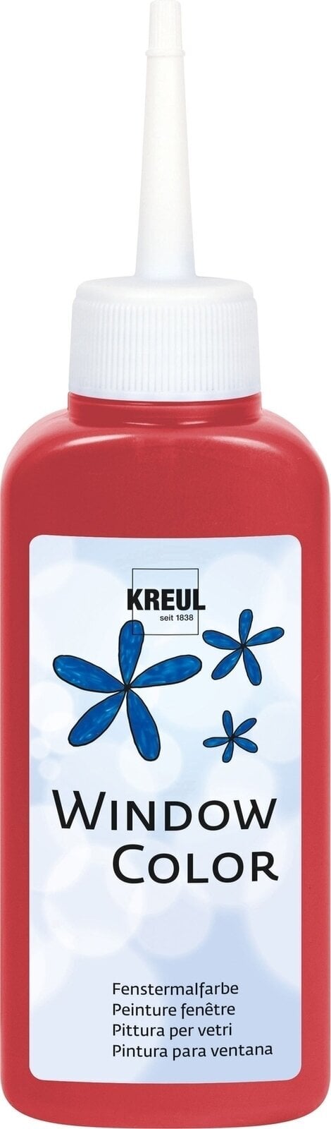 Peinture pour verre Kreul 42737 Peinture sur verre Dark Red 80 ml 1 pc