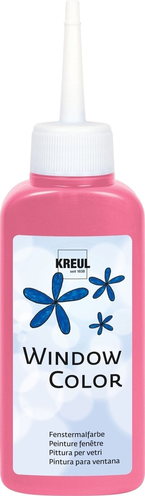 Barva za steklo Kreul 42738 Barva za steklo Rose 80 ml 1 kos