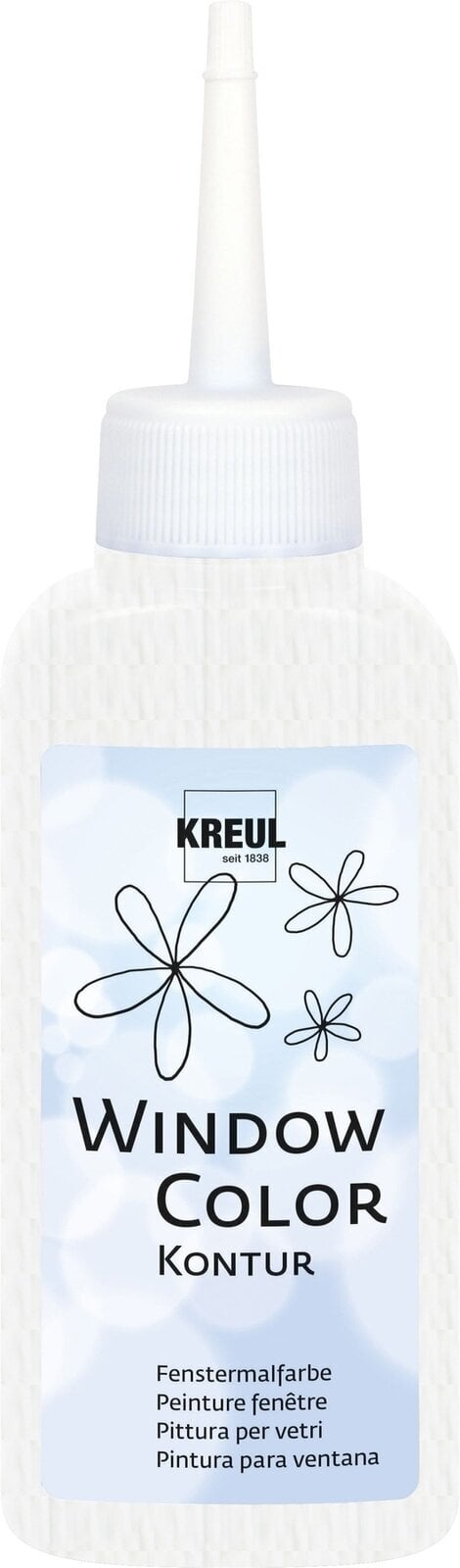 Glass Paint Kreul 42775 Glass Paint White 80 ml 1 pc