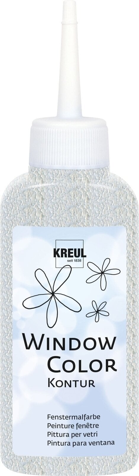 Glass Paint Kreul 42776 Glass Paint Colourless Transparent 80 ml 1 pc