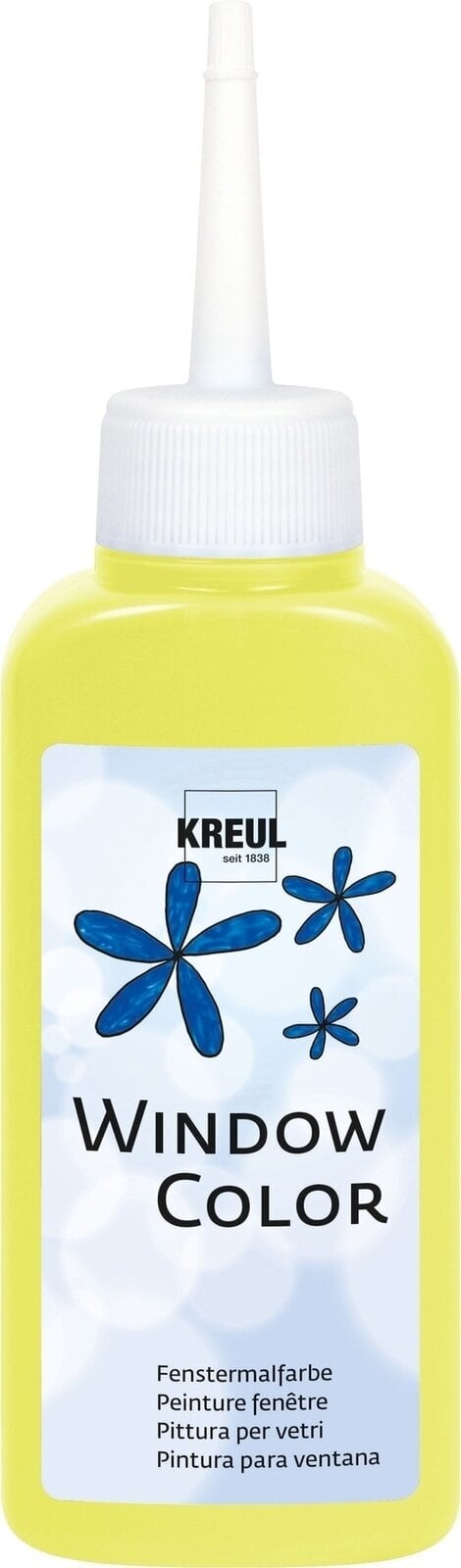 Βαφή για Γυαλί Kreul 42781 Βαφή γυαλιού Fluorescent Yellow 80 ml 1 τεμ.