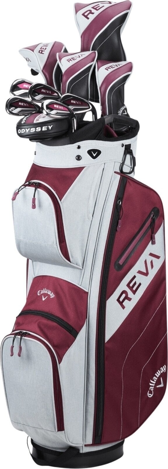 Zestaw golfowy Callaway REVA Ladies Set 2024 Prawa ręka Graphite Lady Zestaw golfowy