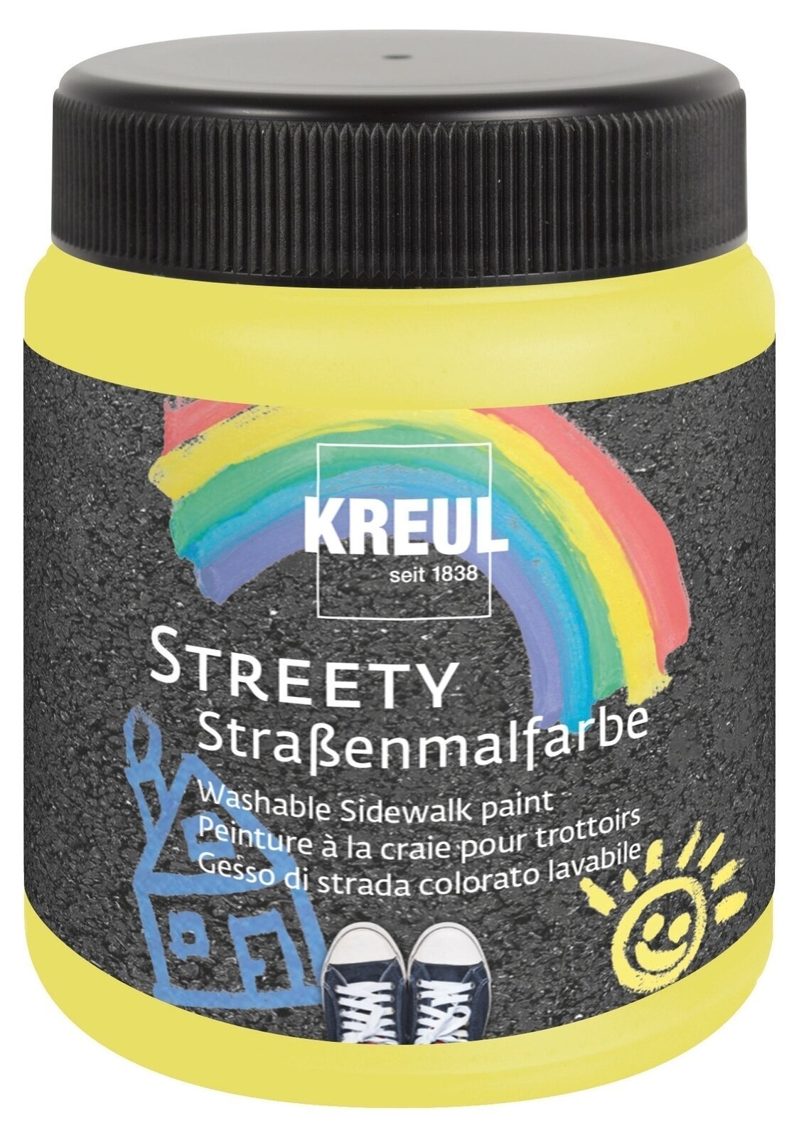 Κιμωλία Kreul Streety Κιμωλία Rubber-Duck Yellow 200 ml 1 τεμ.