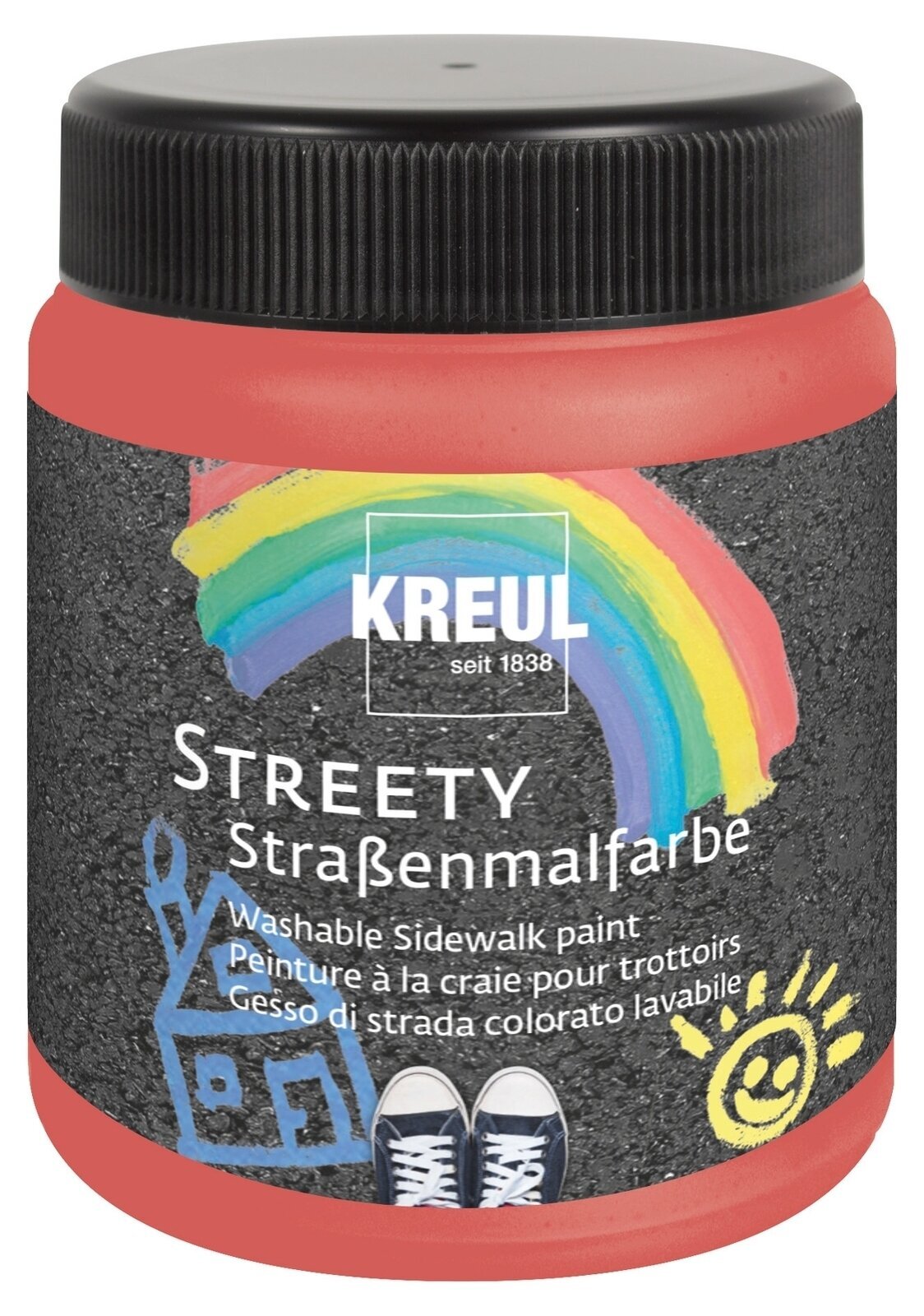 Kréták Kreul Streety Kréták Striped-Sock Red 200 ml 1 db