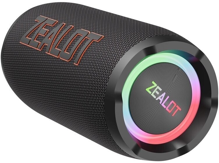 Zealot S76 Black Boxe portabile - Muziker