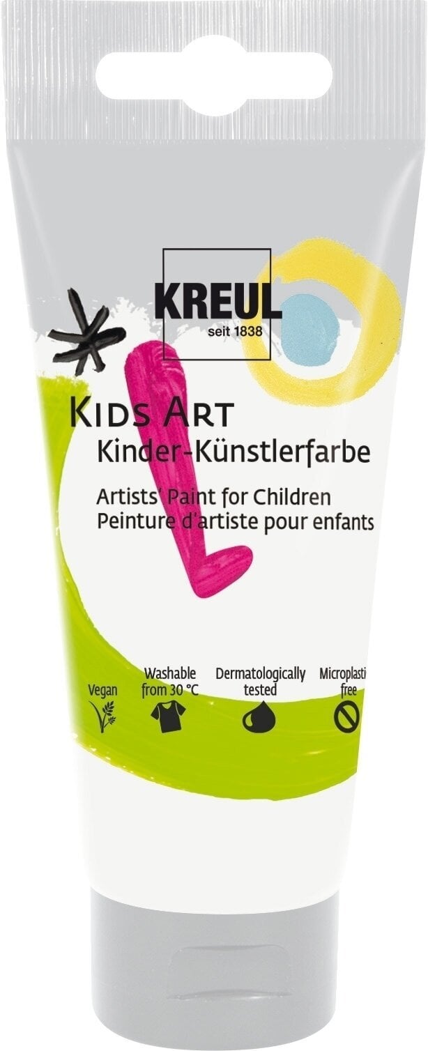 Gouache Paint Kreul Kids Art Artists' Gouache Paint White 75 ml 1 pc