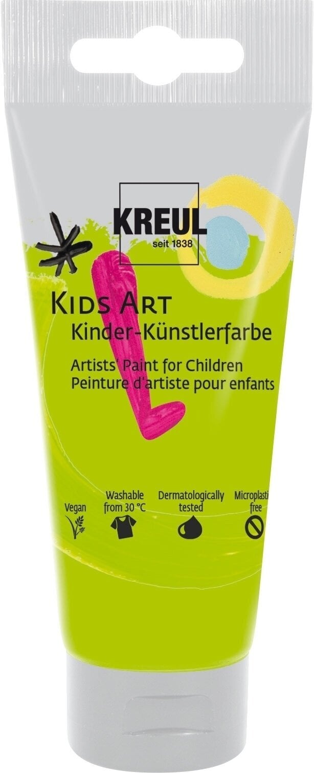 Gvaš boja Kreul Kids Art Artists' Gouache boja Yellowish Green 75 ml 1 kom