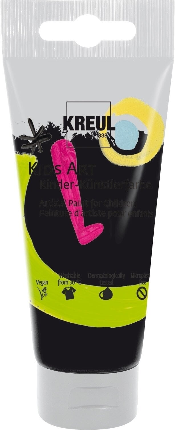 Gouacheverf  Kreul Kids Art Artists' Gouache-verf Black 75 ml 1 stuk