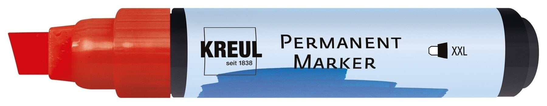 Felt-Tip Pen Kreul 48012 Permanent Marker 4 - 12 mm Red 1 pc