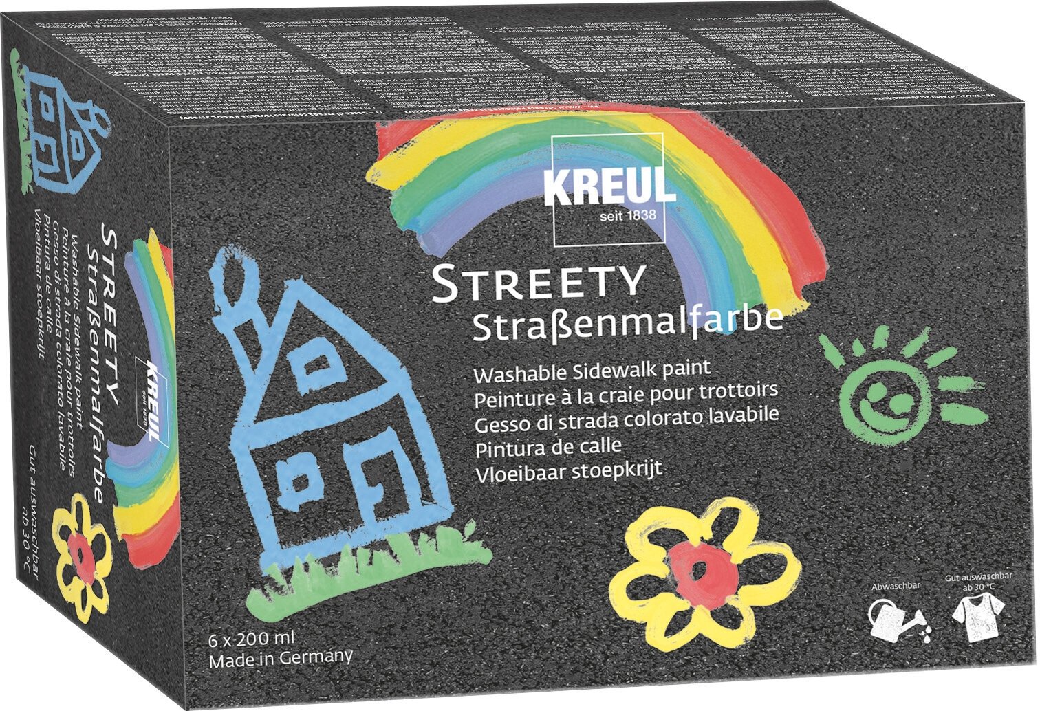 Liidut Kreul Streety Liidut 6 x 200 ml