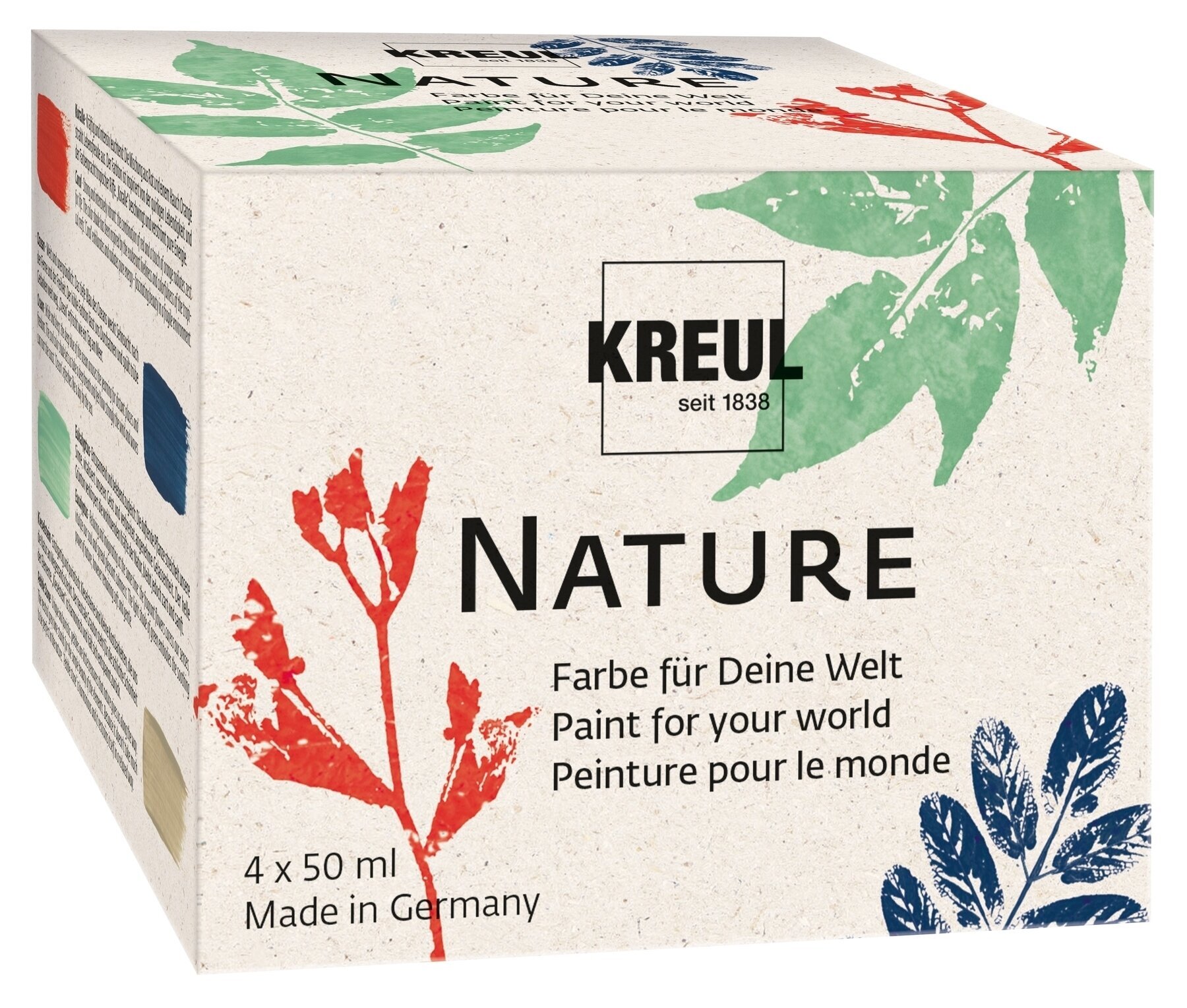 Couleur Kreul Nature Couleur universelle 4 x 50 ml