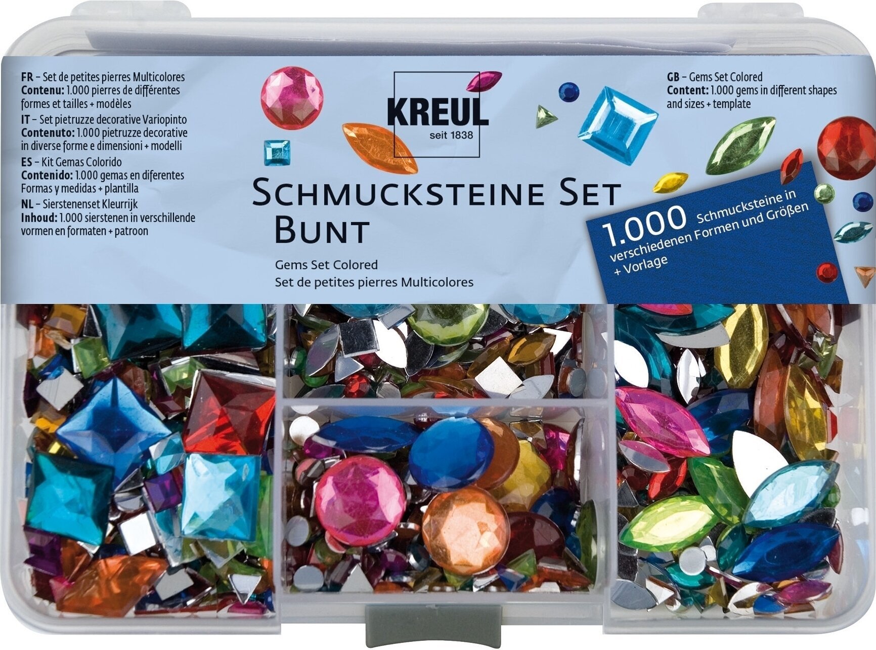 Materiaal Kreul 49641 Een set kiezelstenen Kleur