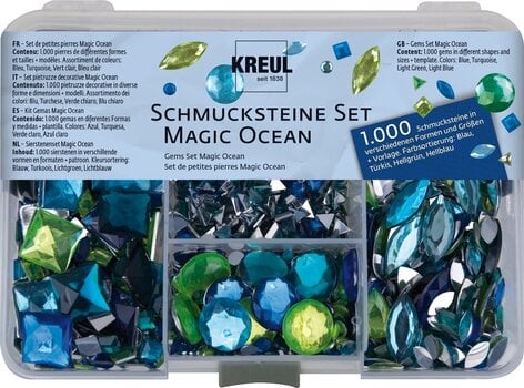 Material Kreul 49644 Um conjunto de pedras Magic Ocean - 1