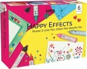 Stylo bougie Kreul Happy Effects Stylo bougie 6 pièces