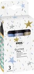 Kerzenstift Kreul 49840 Glitzerstift-Set 3 x 29 ml