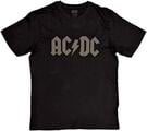 AC/DC Logo Hi-Build Black L T-särk