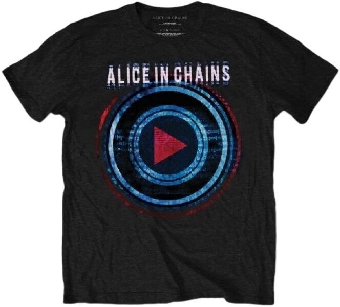 Skjorta Alice in Chains Skjorta Played Unisex Black 2XL