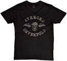 Avenged Sevenfold Classic Deathbat Black L T-särk