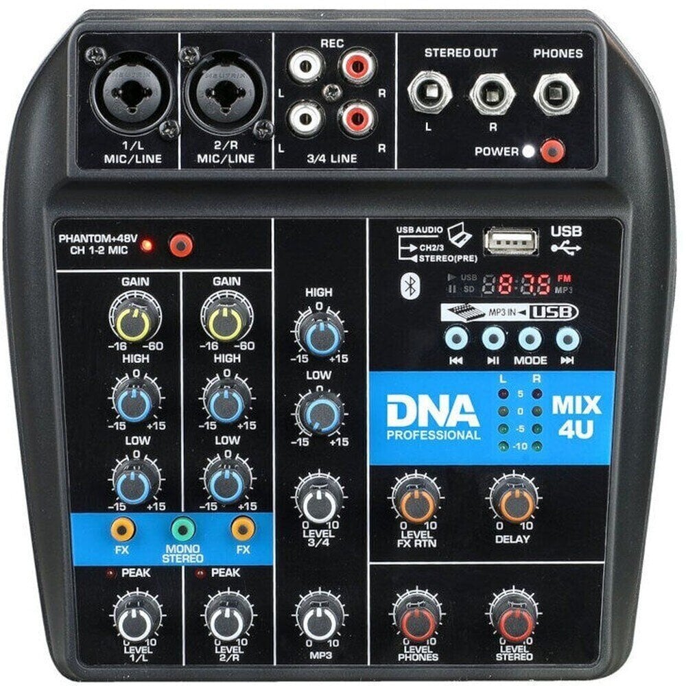 Analoges Mischpult DNA MIX 4U Analoges Mischpult