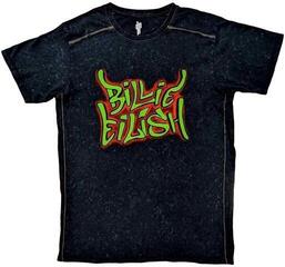 Camiseta de manga corta Billie Eilish Graffiti Unisex Camiseta de manga corta/Black/Short