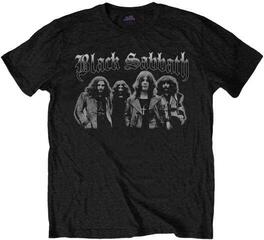 Риза Black Sabbath Greyscale Group Unisex Тениска с къс ръкав/Black/Къси