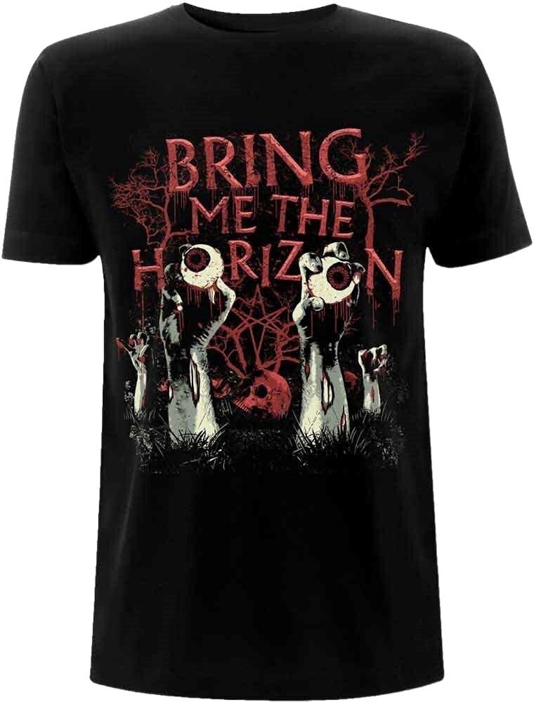 Shirt Bring Me The Horizon Shirt Graveyard Eyes Unisex Black 2XL