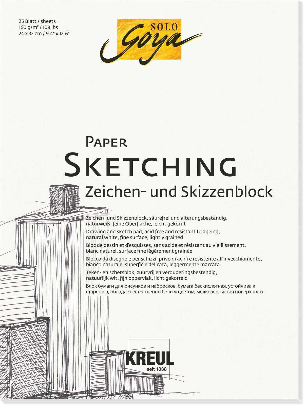 Sketchbook Kreul 68001 Sketchbook 24 x 32 cm 160 g