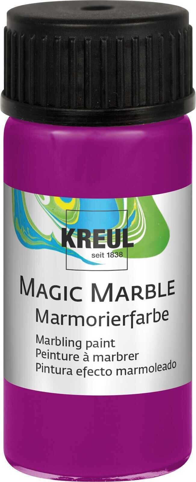 Farve Kreul Magic Marble Marmorering maling Magenta 20 ml 1 stk.