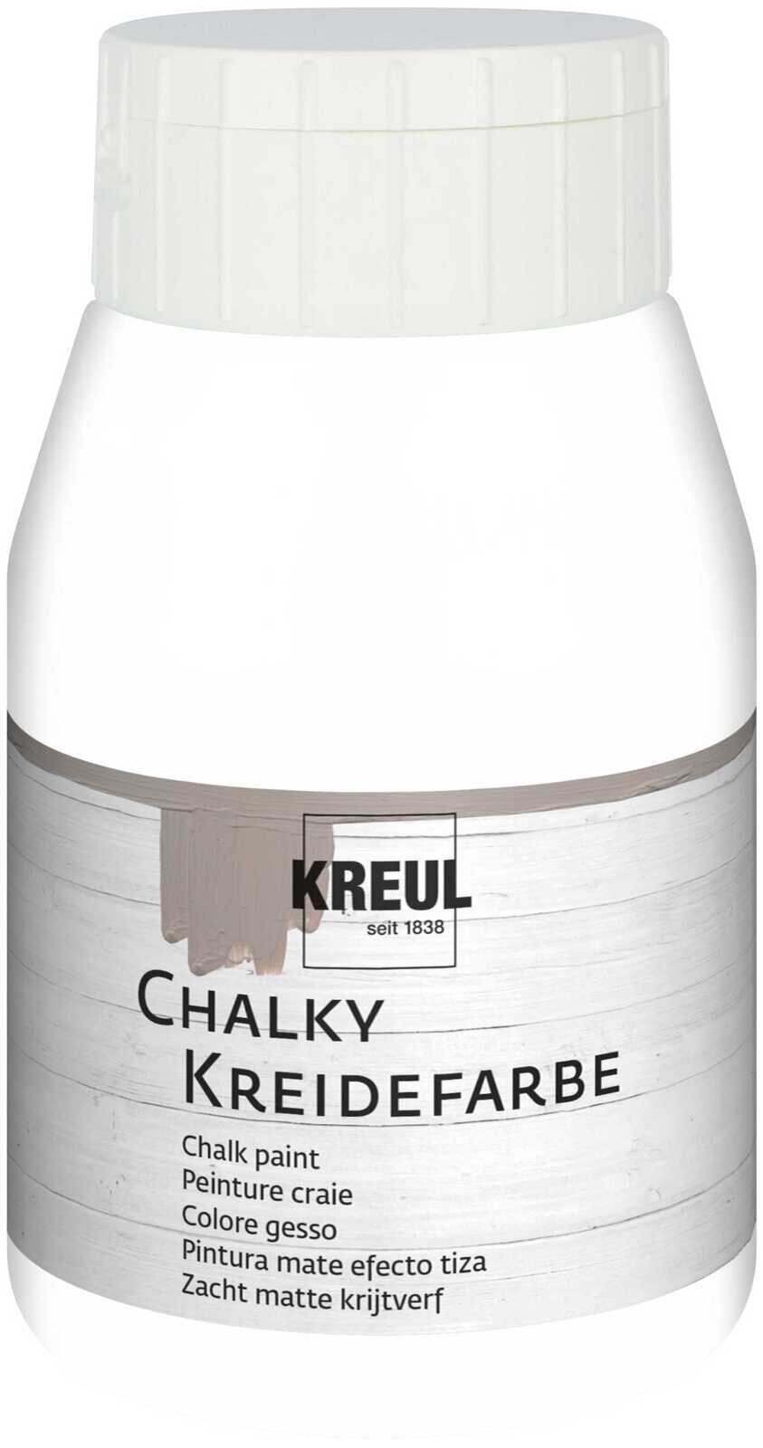 Väri Kreul Chalky Liitu maali Snow White 500 ml 1 kpl