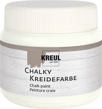 Couleur Kreul Chalky Peinture à la craie White Cotton 150 ml 1 pc - 1