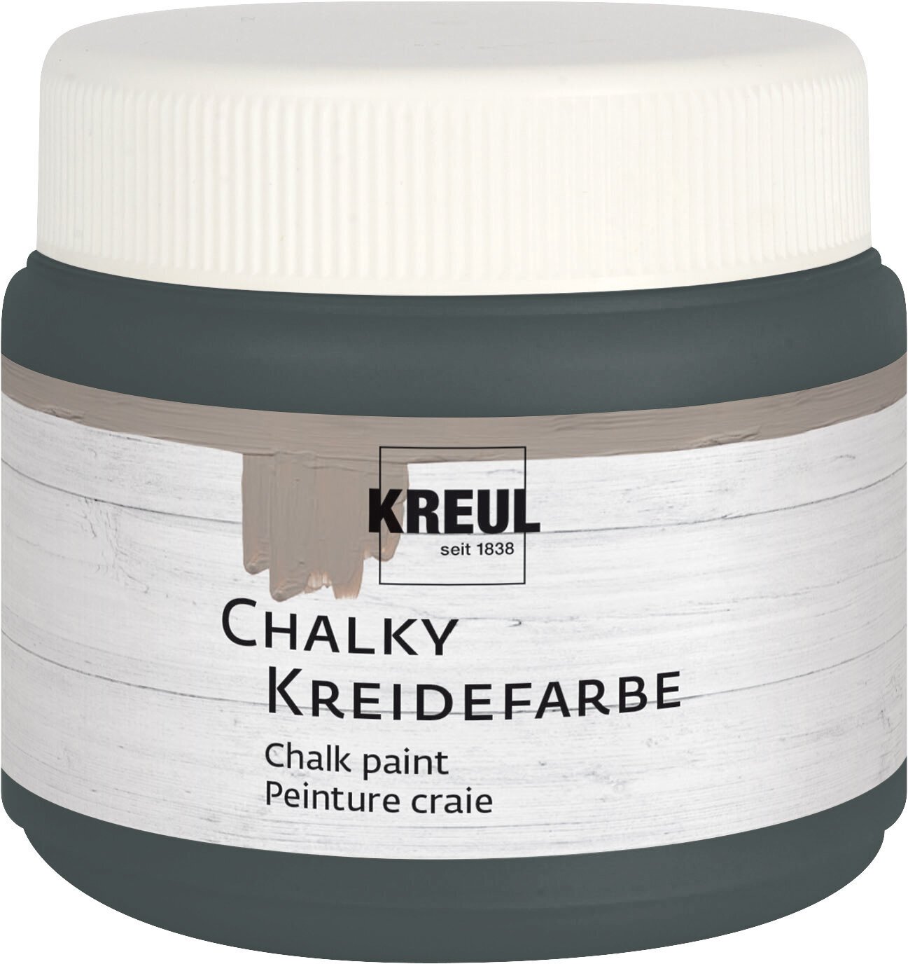 Couleur Kreul Chalky Peinture à la craie Volcanic Gray 150 ml 1 pc