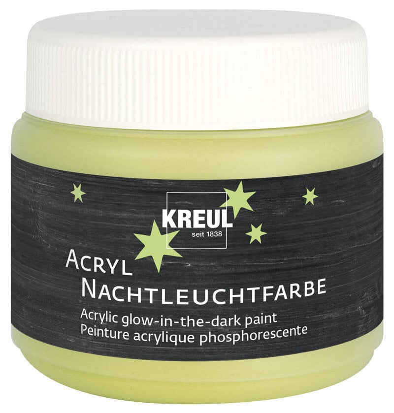 Akryylimaali Kreul 74347 Akryylimaali Glow In The Dark 150 ml 1 kpl